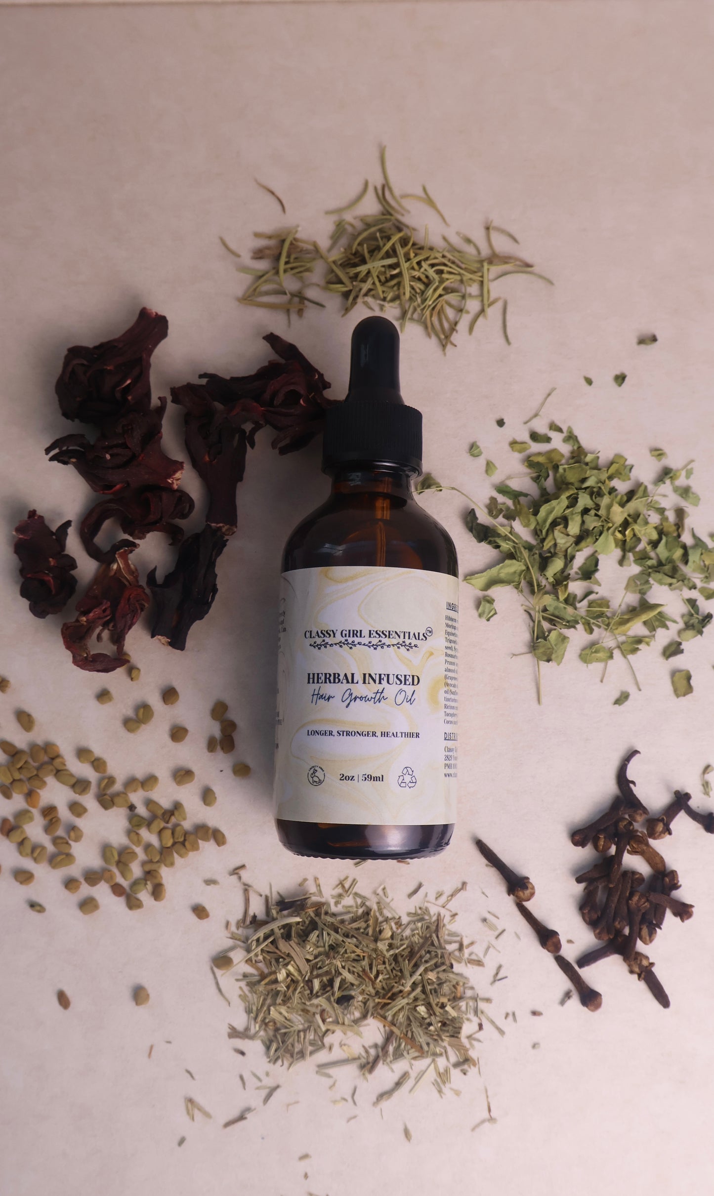 Herbal Infused Hair Growth Oil